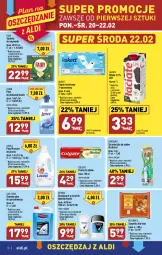 Gazetka promocyjna Aldi - Pełny katalog - Gazetka - ważna od 25.02 do 25.02.2023 - strona 10 - produkty: Papier, Rexona, Lovela, Dezodorant, Tablet, Proszek do prania, Szczoteczka do zębów, Pasta do zębów, Papier toaletowy, Płyn do płukania, Dzieci, Fairy, Płyn do spryskiwaczy, Zmywarki, Colgate, Tabletki do zmywarki, Lenor, Szczoteczka, Butcher's, Mleko, LG, Fa
