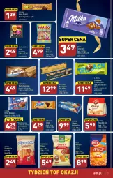 Gazetka promocyjna Aldi - Pełny katalog - Gazetka - ważna od 25.02 do 25.02.2023 - strona 17 - produkty: Goplana, Piec, Top, Orzeszki, Jutrzenka, Beskidzki, Chałwa, Jeżyki, Chipsy, Chupa Chups, Wafle, LANA, 7 Days, Rogal, Grześki, Czekolada, Przysnacki, Baton, Knoppers, E. Wedel, Felix, Aksam, Haribo, Milka, Likier, Fa