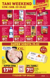Gazetka promocyjna Aldi - Pełny katalog - Gazetka - ważna od 25.02 do 25.02.2023 - strona 23 - produkty: Kurczak, HiPP, Piernik, Top, Por, Filet z piersi kurczaka, Jaja, Saga, Kawa mielona, Kawa, Herbata czarna, Dżem, Pierniki w czekoladzie, Czekolada, Morliny, Dzieci, Baton, Woda mineralna, Woda, Herbata