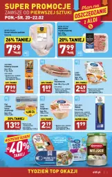 Gazetka promocyjna Aldi - Pełny katalog - Gazetka - ważna od 25.02 do 25.02.2023 - strona 3 - produkty: Kurczak, Sałatka, Mięso mielone, Mięso mielone z łopatki wieprzowej, Top, Sos, Balta Mare, Pasztet, Mięsne specjały, Duda, Sałat, Tarczyński, Kabanos, Mięso, Lisner