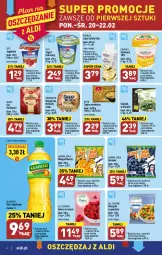 Gazetka promocyjna Aldi - Pełny katalog - Gazetka - ważna od 25.02 do 25.02.2023 - strona 6 - produkty: All Seasons, Jogurt naturalny, Warzywa, Kujawski, Ser, Smakowita, Królewski, Piątnica, Zott, Bell, Jogurt, Ananas, Margaryna, Olej rzepakowy, Owoce, Bella, Jogobella, Mango, Olej, Jogurt pitny, Szpinak