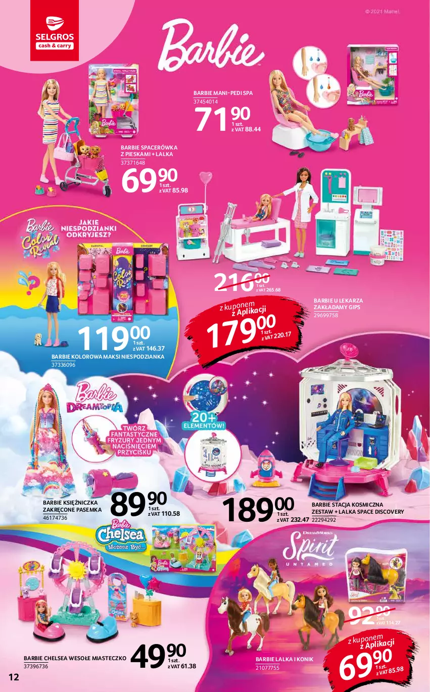 Gazetka promocyjna Selgros - Katalog Zabawki - ważna 10.11 do 24.11.2021 - strona 12 - produkty: Acer, Barbie, Discover, Lalka