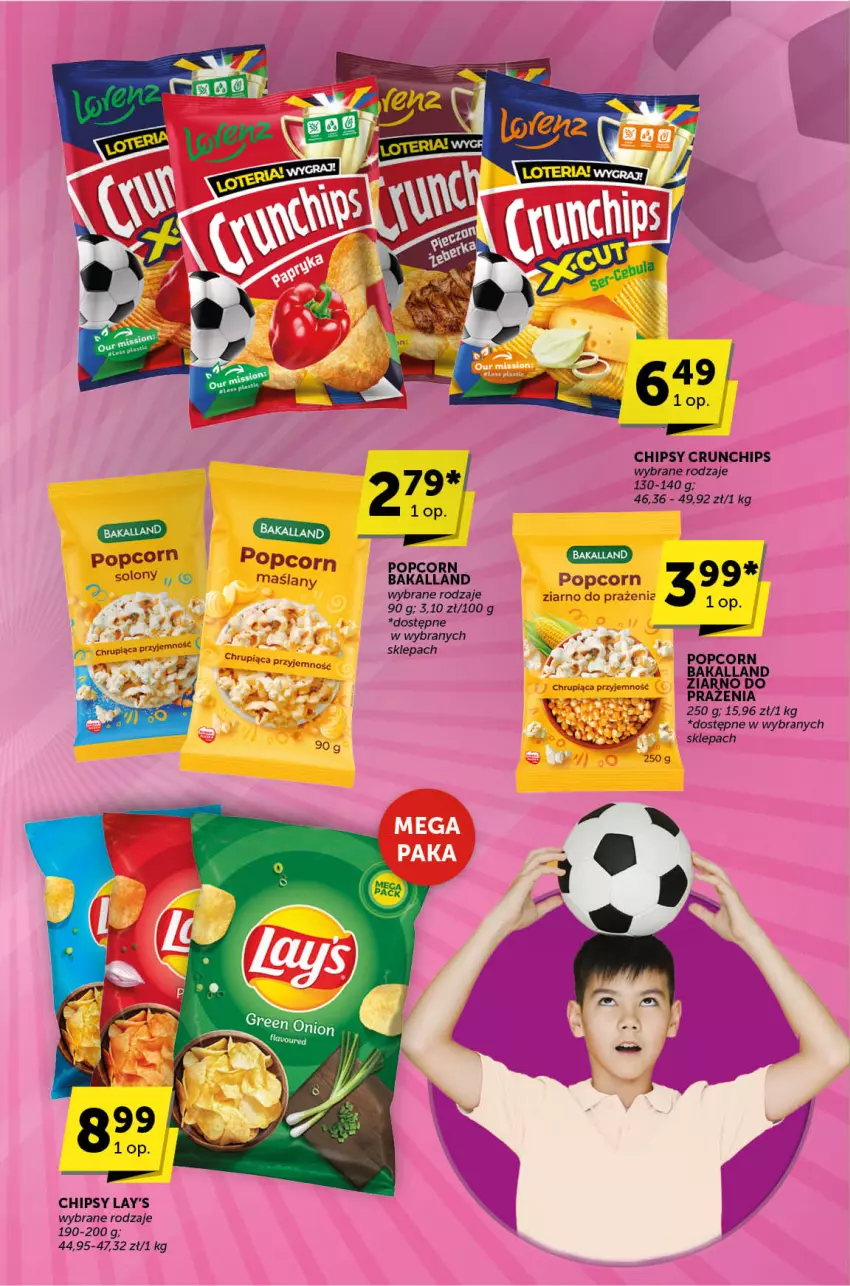 Gazetka promocyjna ABC - ważna 13.06 do 25.06.2024 - strona 24 - produkty: Bakalland, Chipsy, Crunchips, Popcorn