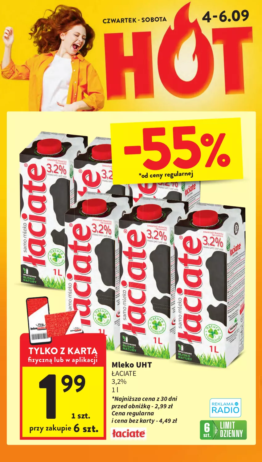 Gazetka promocyjna Intermarche - Gazetka promocyjna - ważna 04.09 do 10.09.2025 - strona 2 - produkty: Mleko