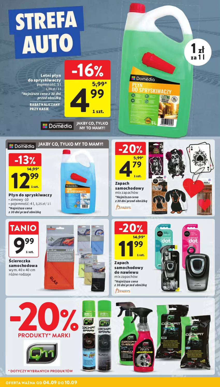 Gazetka promocyjna Intermarche - Gazetka promocyjna - ważna 04.09 do 10.09.2025 - strona 40 - produkty: Płyn do spryskiwaczy