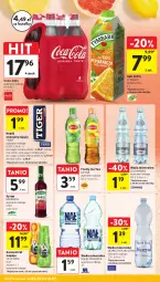 Gazetka promocyjna Intermarche - Gazetka promocyjna - Gazetka - ważna od 10.09 do 10.09.2025 - strona 34 - produkty: Nałęczowianka, Sok, Mus, Ice tea, Coca-Cola, Tiger, Lipton, Tymbark, Syrop, Szyna, Woda mineralna, Woda, Napój, Cisowianka, Herbapol
