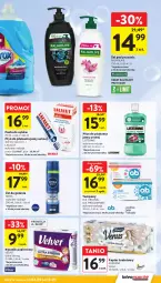 Gazetka promocyjna Intermarche - Gazetka promocyjna - Gazetka - ważna od 10.09 do 10.09.2025 - strona 37 - produkty: Mus, Gin, Palmolive, Płyn do płukania jamy ustnej, Listerine, Papier, Pasta do zębów, Tampony, Papier toaletowy, Velvet, Venus, Lacalut, Płyn do płukania, Ręcznik, Rolki, O.B., Nivea