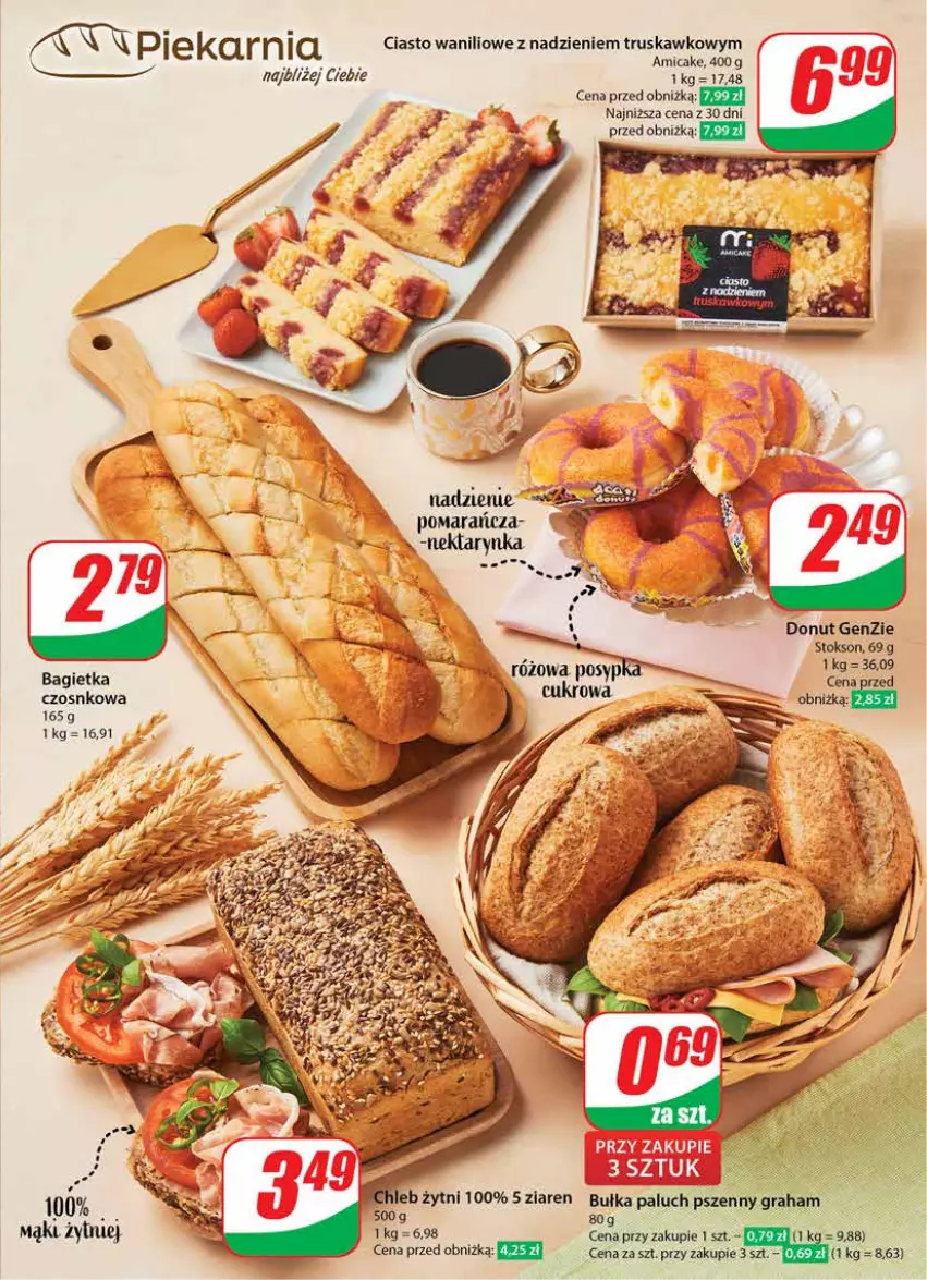 Gazetka promocyjna Dino - Gazetka 31 / 2024 - ważna 31.07 do 06.08.2024 - strona 33 - produkty: Amica, Bagietka, Donut, JBL