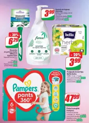 Gazetka promocyjna Dino - Gazetka 31 / 2024 - Gazetka - ważna od 06.08 do 06.08.2024 - strona 60 - produkty: Emulsja, Top, Pampers, Bell, Majtki, Szynka, Podpaski, Maszynka, Bella, Pieluchomajtki, Maszynka do golenia, Sarita, Fa