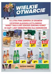 Gazetka promocyjna Carrefour - Gazetka Wielki wybór cenionych marek - Gazetka - ważna od 10.06 do 10.06.2023 - strona 22 - produkty: Piwo, Gin, Heineken, Carlsberg, Kozel