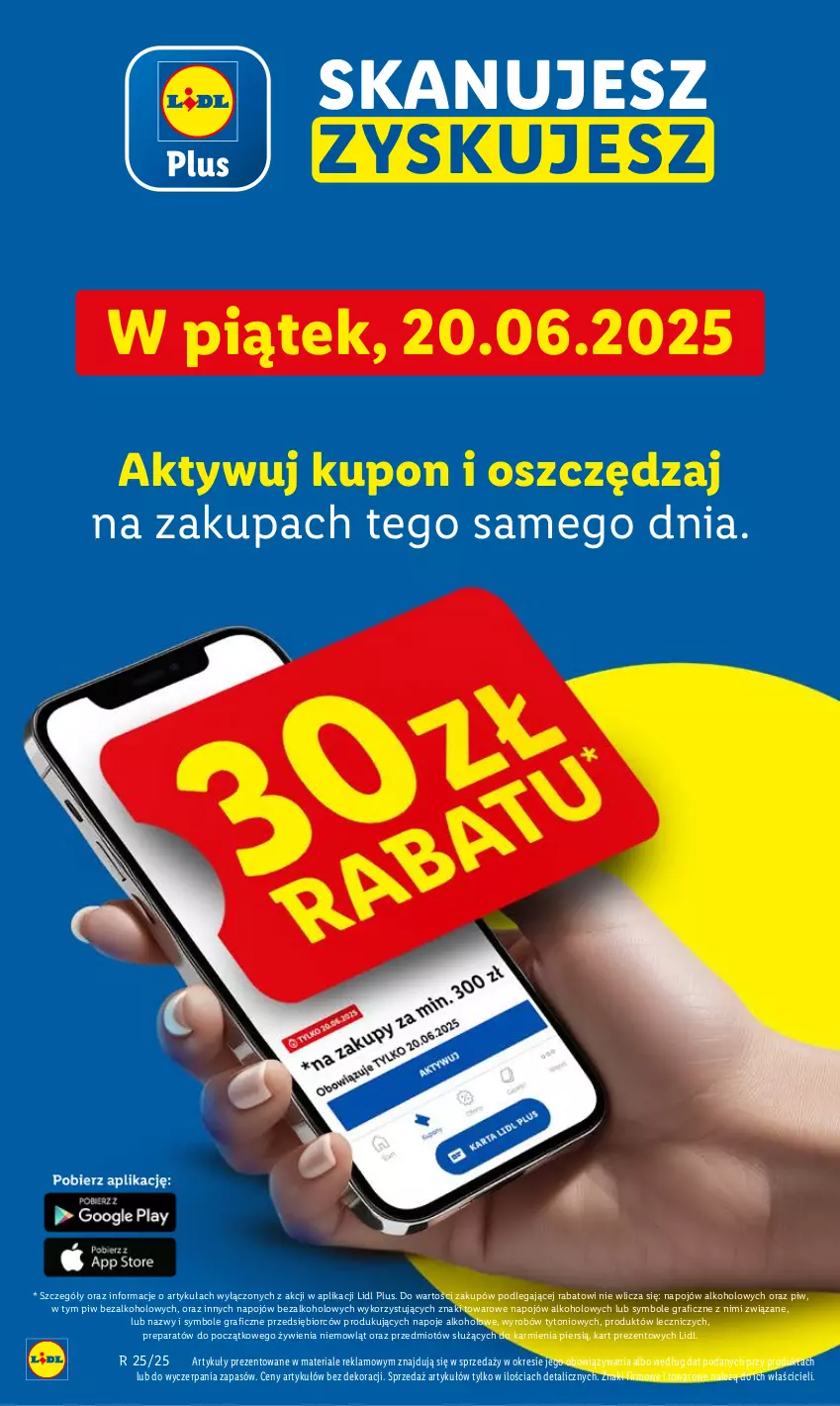Gazetka promocyjna Lidl - GAZETKA - ważna 20.06 do 21.06.2025 - strona 6 - produkty: Gra, Karmi, Napoje, Znicz