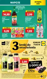 Gazetka promocyjna Lidl - GAZETKA - Gazetka - ważna od 21.06 do 21.06.2025 - strona 41 - produkty: Sok, Lemoniada, Ice tea, Cynk, Napoje, Leon, Tymbark, Syrop, Cappy, Woda, Mięta, Herbapol, Psi Patrol, Hortex