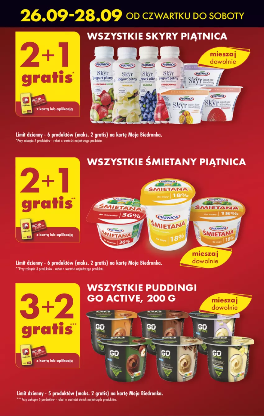 Gazetka promocyjna Biedronka - Od Poniedziałku - ważna 26.09 do 02.10.2024 - strona 5 - produkty: Gra, Piątnica, Pudding