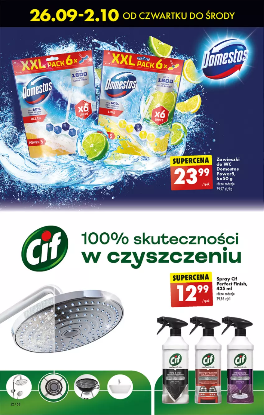 Gazetka promocyjna Biedronka - Od Poniedziałku - ważna 26.09 do 02.10.2024 - strona 66 - produkty: Domestos, Finish