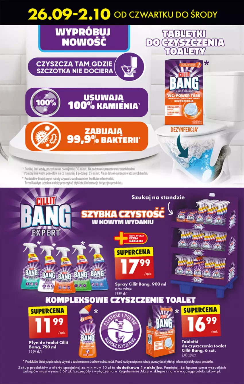 Gazetka promocyjna Biedronka - Od Poniedziałku - ważna 26.09 do 02.10.2024 - strona 67 - produkty: Cillit Bang, Fa, Jaja, Klej, Mięta, Mus