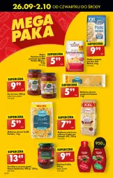 Gazetka promocyjna Biedronka - Od Poniedziałku - Gazetka - ważna od 02.10 do 02.10.2024 - strona 40 - produkty: Ketchup, Makaron, Sos, Rum, Melvit, Płatki owsiane, Polskie Młyny, Spaghetti, Mąka, Kotlin, Olma, Pomidory
