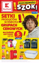 Gazetka promocyjna Kaufland - Oferta ważna od 12.01.2023 do 25.01.2023 lub do wyczerpania zapasów. - Gazetka - ważna od 25.01 do 25.01.2023 - strona 1 - produkty: Gra, Pojemnik z pokrywką, Pojemnik, Varta, Lampa LED, Lampa, Olej, Wkład olejowy