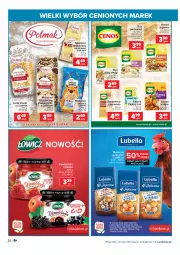 Gazetka promocyjna Carrefour - Gazetka Wielki wybór cenionych marek - Gazetka - ważna od 14.11 do 14.11.2021 - strona 26 - produkty: Kasza jaglana, Lubella, Makaron, Ryż, Ryż parboiled, Bell, Bulgur, Dżem, LANA, Fasola, Mola, Bella, Kasza, Ryż biały, LG, Fa