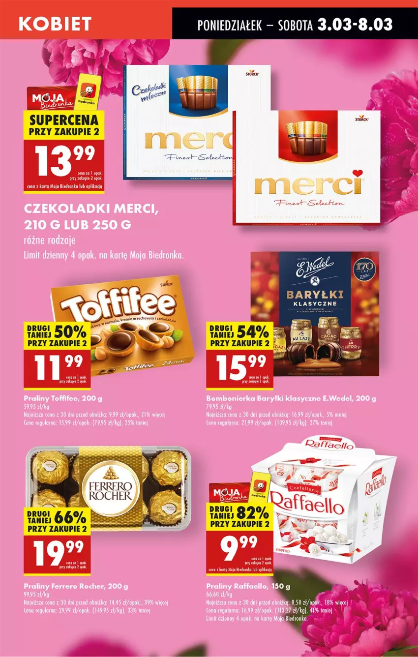 Gazetka promocyjna Biedronka - Od Poniedziałku - ważna 03.03 do 08.03.2025 - strona 19 - produkty: Baryłki, Ferrero