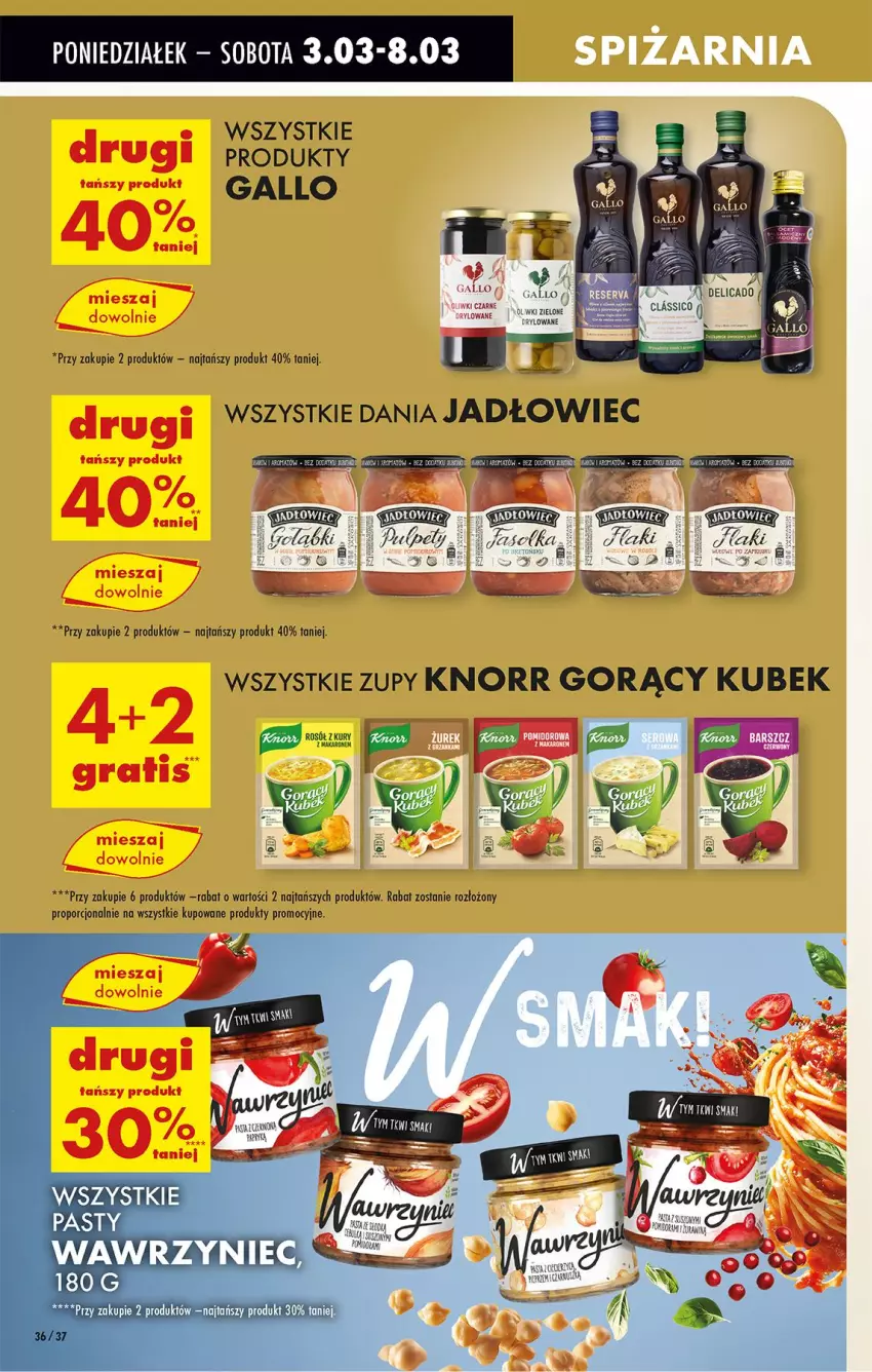 Gazetka promocyjna Biedronka - Od Poniedziałku - ważna 03.03 do 08.03.2025 - strona 46 - produkty: Makaron, Por, Rosół