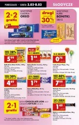 Gazetka promocyjna Biedronka - Od Poniedziałku - Gazetka - ważna od 08.03 do 08.03.2025 - strona 52 - produkty: Kit Kat, Ciastka, Princessa, Por, Gra, Cukier, Bonitki, Chupa Chups, Lion, Rurki, Mentos, Baton, Cukierki, Haribo, Oreo, Kinder, Kokos