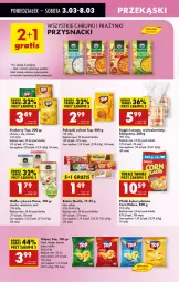 Gazetka promocyjna Biedronka - Od Poniedziałku - Gazetka - ważna od 08.03 do 08.03.2025 - strona 55 - produkty: Corn flakes, Top, Ryż, Por, Mus, Papryka, Chipsy, Wafle, Leon, Sezam, Baton, Oleo, Krakersy