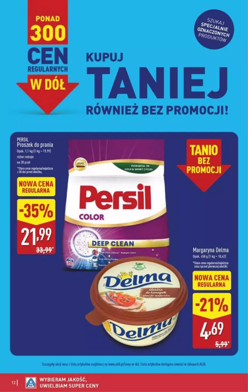 Gazetka promocyjna Aldi - Pełna oferta - ważna 21.09 do 26.09.2026 - strona 12 - produkty: Delma, Gra, Margaryna, Proszek do prania
