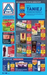 Gazetka promocyjna Aldi - Pełna oferta - Gazetka - ważna od 26.09 do 26.09.2026 - strona 1 - produkty: Pistacje, Mięso mielone, Ser, Gin, Papier, Keen, Papier toaletowy, Edam, Mięso, Fa