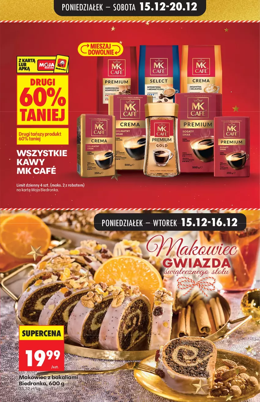 Gazetka promocyjna Biedronka - od Poniedziałku - ważna 15.12 do 21.12.2025 - strona 15 - produkty: Aksam, Kawa, Mola, Szal