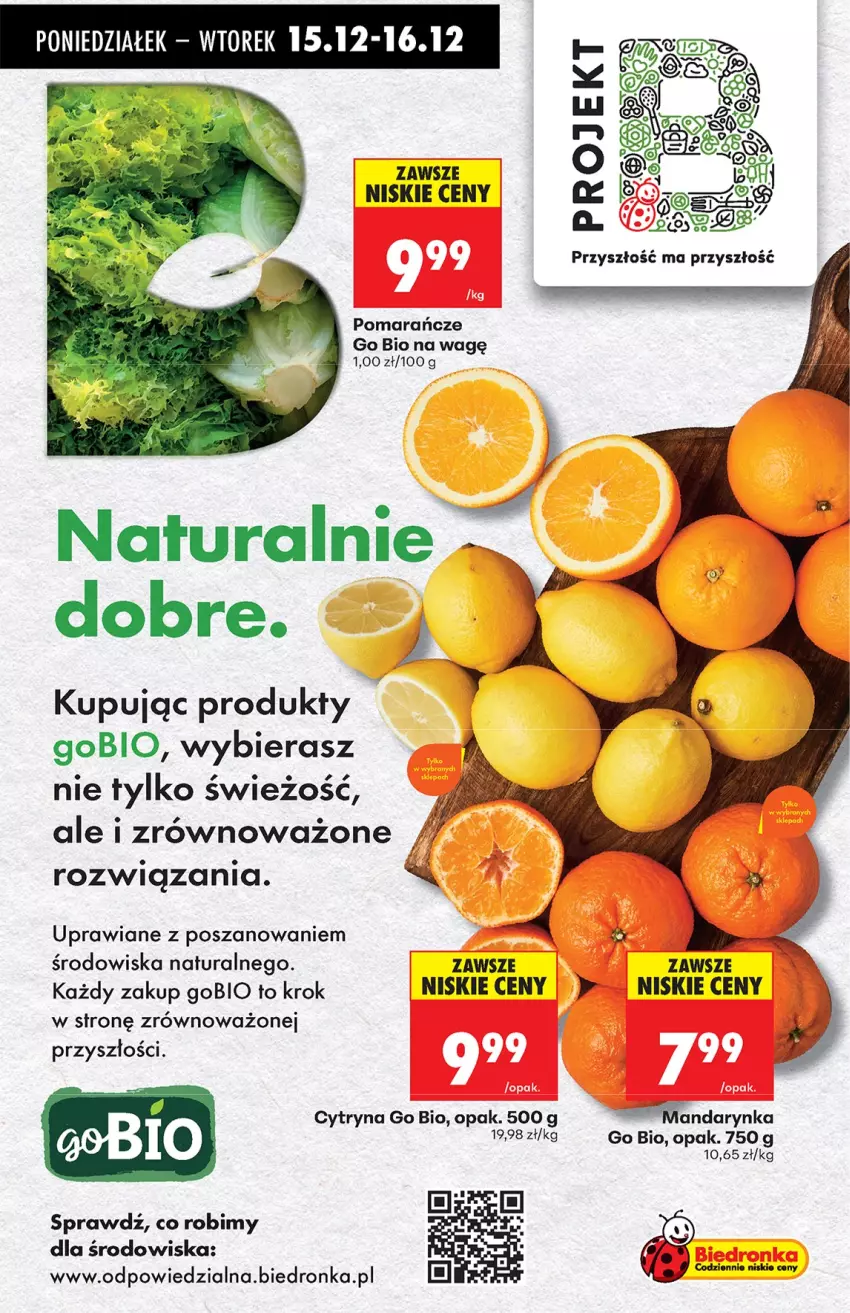 Gazetka promocyjna Biedronka - od Poniedziałku - ważna 15.12 do 21.12.2025 - strona 72 - produkty: Pomarańcze