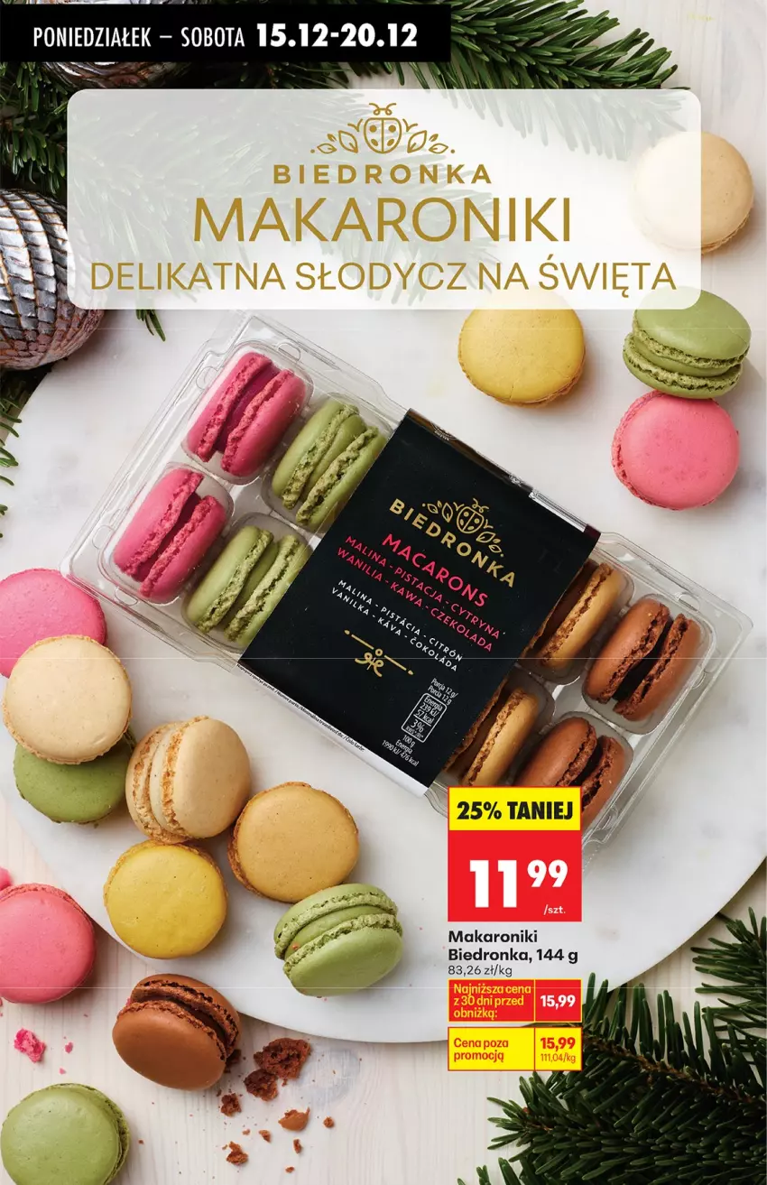 Gazetka promocyjna Biedronka - od Poniedziałku - ważna 15.12 do 21.12.2025 - strona 75 - produkty: Makaron