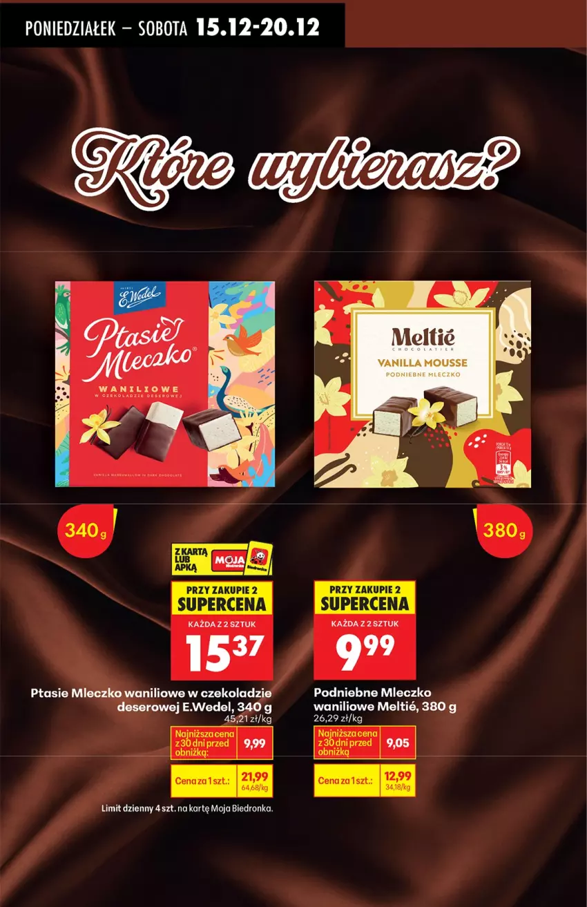 Gazetka promocyjna Biedronka - od Poniedziałku - ważna 15.12 do 21.12.2025 - strona 82 - produkty: Deser, Mleczko, Ser