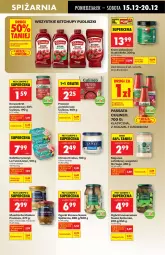 Gazetka promocyjna Biedronka - od Poniedziałku - Gazetka - ważna od 21.12 do 21.12.2025 - strona 43 - produkty: Chrzan, Majonez, Sałatka, Ketchup, Krakus, Ser, Mus, Gra, Ogórki konserwowe, Bell, Krem pistacjowy, Sałat, Tuńczyk, Pudliszki, Musztarda, Lisner, Fa