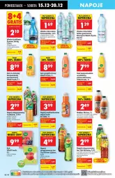 Gazetka promocyjna Biedronka - od Poniedziałku - Gazetka - ważna od 21.12 do 21.12.2025 - strona 48 - produkty: Sok, Por, Mus, Rama, Ice tea, Napoje, LANA, Lipton, Tymbark, Szyna, Woda mineralna, Napój niegazowany, Woda, Napój, Cisowianka, Orka, Mięta, Nektar, Grejpfrut