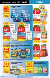 Gazetka promocyjna Biedronka - od Poniedziałku - Gazetka - ważna od 21.12 do 21.12.2025 - strona 56 - produkty: HiPP, Ser, Ryż, Por, Mus, Gra, Gerber, Słoiczki, BoboVita, O nas, Dada, Owsianka, Acana, Deser, Karmi, Mleko, Fa, BEBILON