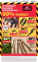 Gazetka promocyjna Netto - Od Czwartku Przemysłowa - Gazetka - ważna od 10.04 do 10.04.2024 - strona 11 - produkty: Kujawski, Top, Sok, Noż, Gra, Nożyce, Sekator, Podlaski, Stock, Fa
