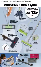 Gazetka promocyjna Netto - Od Czwartku Przemysłowa - Gazetka - ważna od 10.04 do 10.04.2024 - strona 8 - produkty: Teleskop, Por, Mop, Inka, Kije, Haczyk, Meble, Miotła