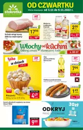 Gazetka promocyjna Stokrotka - Supermarket - Gazetka - ważna od 09.11 do 09.11.2022 - strona 1 - produkty: Piec, Makaron, Kiełbasa podwawelska, Wawel, Schab wieprzowy, Olej słonecznikowy, Olej, Olma, Kiełbasa