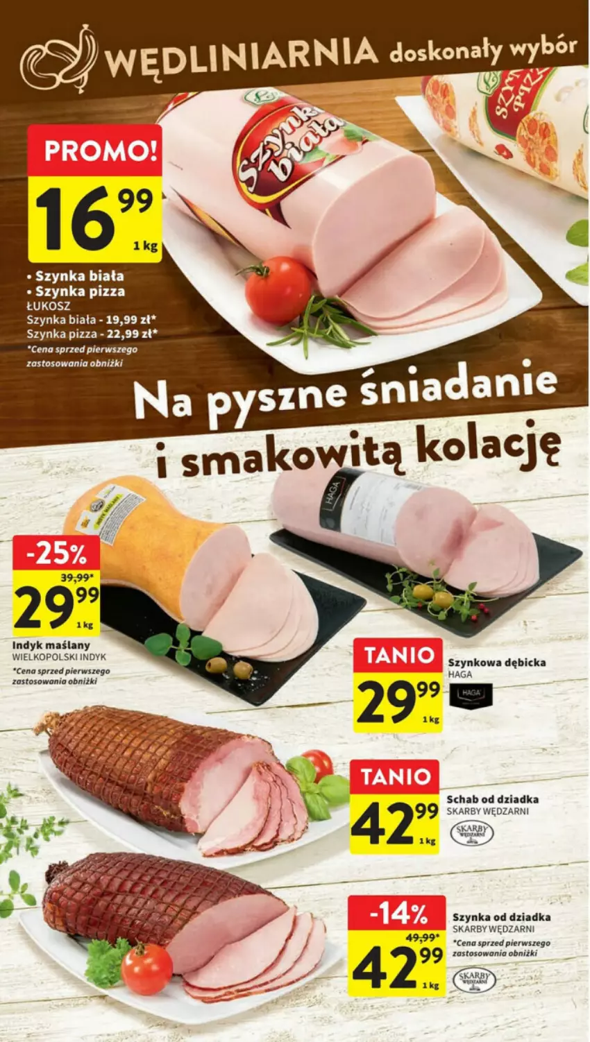 Gazetka promocyjna Intermarche - ważna 10.08 do 16.08.2023 - strona 10 - produkty: Kosz, Pizza, Szynka, Szynka biała