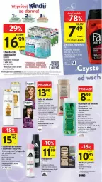 Gazetka promocyjna Intermarche - Gazetka - ważna od 16.08 do 16.08.2023 - strona 26 - produkty: Palette, Bursztyn, Pantene, Dezodorant, Adidas, Woda po goleniu, Joanna, Czekolada, Chusteczki, Szampon, Dzieci, Odżywka, Woda, Herbata, Kindii, Farba do włosów, Fa