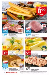 Gazetka promocyjna Auchan - Gazetka Koszyk Oszczędności Supermarket Auchan - Gazetka - ważna od 15.02 do 15.02.2023 - strona 4 - produkty: Kurczak, Mięso mielone, Ser, Szynka wieprzowa, Kasztelan, Ser Kasztelan, Pasztet, O nas, Szynka, Kotlet, Mięso