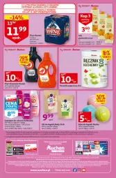 Gazetka promocyjna Auchan - Gazetka Koszyk Oszczędności Supermarket Auchan - Gazetka - ważna od 15.02 do 15.02.2023 - strona 8 - produkty: Piwa, Piwo, Płyn do prania, Sok pomarańczowy, Sok, Sól, Gra, Body, O nas, Ręcznik, Szampon, Kula do kąpieli, Sól do kąpieli, Harnaś