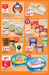 Gazetka promocyjna Auchan - Rysują się kolorowe sny Hipermarkety - Gazetka - ważna od 25.08 do 25.08.2021 - strona 29 - produkty: Makaron, Ryba po grecku, Ryba, Lion, Lody, Pizza, Dorsz