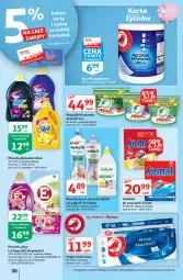 Gazetka promocyjna Auchan - Rysują się kolorowe sny Hipermarkety - Gazetka - ważna od 25.08 do 25.08.2021 - strona 38 - produkty: Ludwik, Do mycia naczyń, Papier, Tablet, Płyn do mycia naczyń, Papier toaletowy, Silan, Płyn do płukania, Somat, Płyn do mycia, Zmywarki, Ariel, Kapsułki do prania
