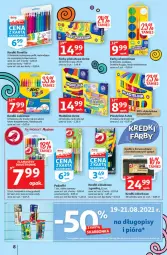 Gazetka promocyjna Auchan - Rysują się kolorowe sny Hipermarkety - Gazetka - ważna od 25.08 do 25.08.2021 - strona 8 - produkty: Gra, Cień, Tusz, Plastelina, Fa