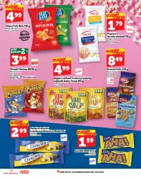 Gazetka promocyjna Topaz - Gazetka - Gazetka - ważna od 19.03 do 19.03.2025 - strona 18 - produkty: Cheetos, Top, Lajkonik, Orzeszki, Chałwa, Chipsy, Chrupki, Sezam, Bajgle, Popcorn, Lorenz, Felix, Krakersy, Fa