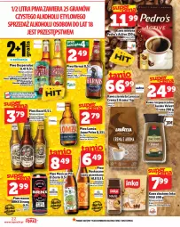 Gazetka promocyjna Topaz - Gazetka - Gazetka - ważna od 19.03 do 19.03.2025 - strona 22 - produkty: Piwo, Kawa rozpuszczalna, Top, Pur, Inka, Kawa zbożowa, Kawa ziarnista, Kawa mielona, Kawa, Kosz, Velvet, Desperados, Carlsberg, Jacobs Velvet, Lavazza, Jacobs, Harnaś, Kozel, Fa