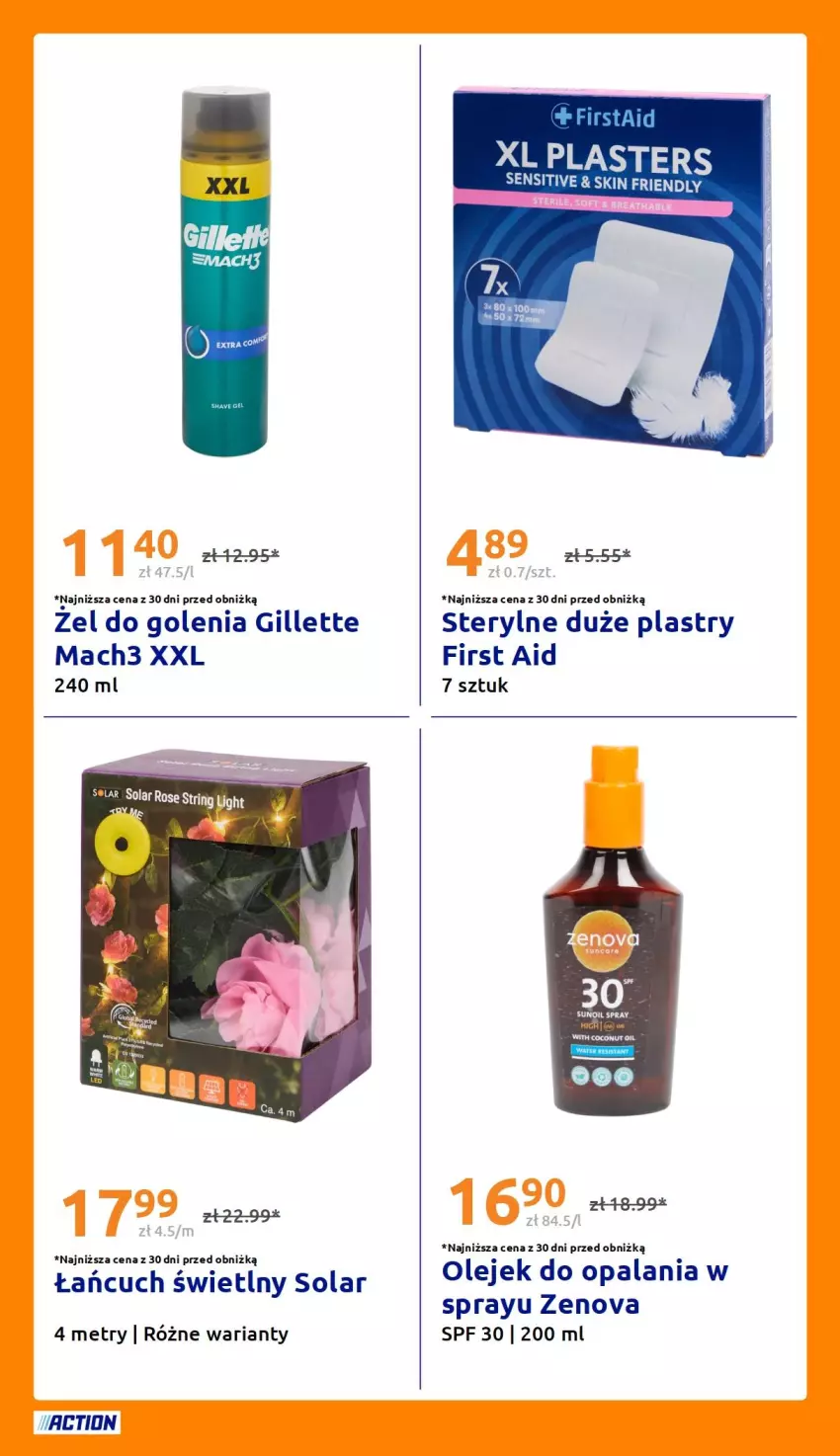 Gazetka promocyjna Action - Gazetka tydzień 33 2026 - ważna 12.08 do 18.08.2026 - strona 25 - produkty: Gillette, Mach3, Olej