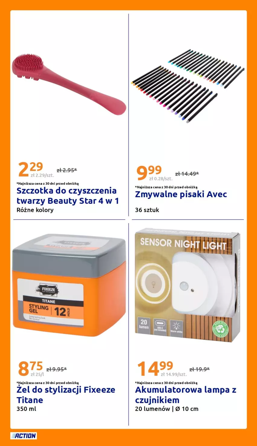 Gazetka promocyjna Action - Gazetka tydzień 33 2026 - ważna 12.08 do 18.08.2026 - strona 27 - produkty: Akumulator, Fa, Lampa, Szczotka