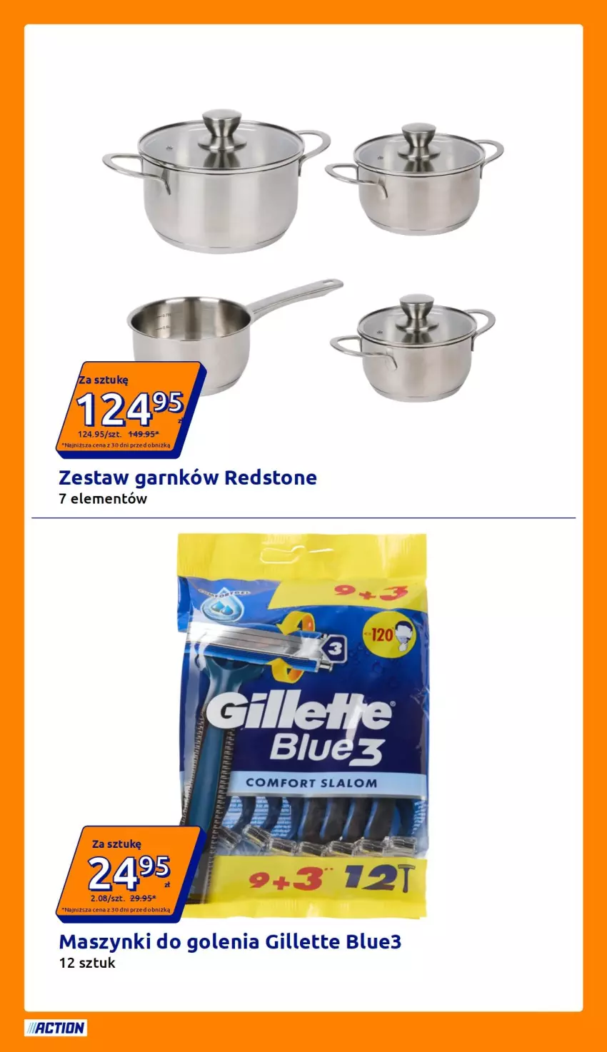 Gazetka promocyjna Action - Gazetka tydzień 33 2026 - ważna 12.08 do 18.08.2026 - strona 30 - produkty: Gillette